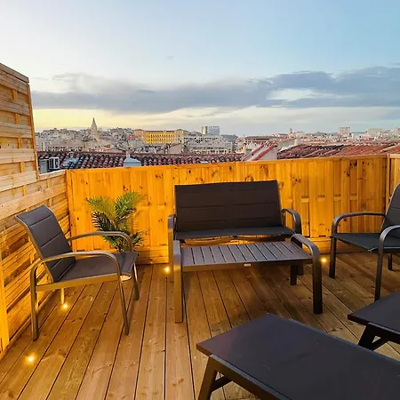 Honore - Rooftop Avec Vue - Appartement T3 Atypique Centre Ville Vieux Port Proche Opera Marseille Exterior photo